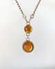 AMBER TOPAZ REGENT PENDANT