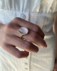 SUGARLOAF ROSE QUARTZ RING