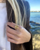 TO THE SEA CITRINE RING
