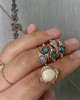 SUNBEAM OPAL RING