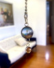PETITE DOUBLE GLOBE WITH LANDSCAPE