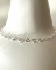 SILVER HEART LINK CHOKER