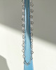 SILVER HEART LINK CHOKER