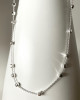 CABLE CHAIN WITH FIGARO CUBES