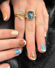 SUNBEAM OPAL RING
