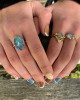 SUNBEAM OPAL RING
