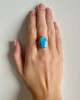 GOLDEN HILLS TURQUOISE WITH AQUAMARINE