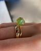 PERIDOT HEALING STONE RING