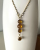 BUBBLE PENDANT - AMBER TOPAZ