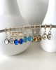 DIAMANTE BAMBINA EARRING IN MIRROR SILVER
