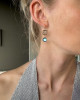 LILY EARRING IN TURQUOISE