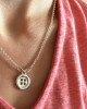BUTTON NECKLACE