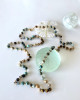 LONG GEMSTONE NECKLACE - TURQUOISE MIX