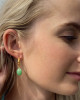 SEAFOAM CHRYSOPRASE DROP EARRINGS