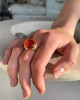 CHUNKY COLOUR DOME RING