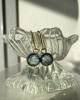 MINIATURE LANDSCAPE EARRINGS - BLUE