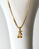 CHERRY BOMB PENDANT - GOLD