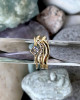 PRINCESS CUT MOONSTONE STACKER