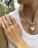CHUNKY STERLING SILVER CHOKER