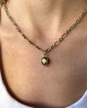 MINIATURE GLOBE CHARM -  GUARDIAN ANGELS