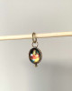 MINIATURE GLOBE CHARM -  GUARDIAN ANGELS
