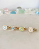 RAINBOW SIGNET RING - AQUA OPAL