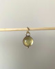 MINIATURE GLOBE CHARM - GOLD