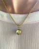 MINIATURE GLOBE CHARM - GOLD