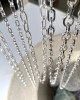 SQUARED OVAL CHUNKY CHAIN IN 925 SILVER