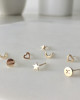 HARDWARE 14KT GOLD STUDS