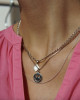 SMILEY NECKLACE SILVER