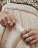 OVAL BAGUETTE RING