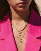 ICONIC LOVE PENDANT GOLD PLATED
