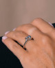 FORGET ME KNOT RING SILVER