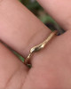 DIAMOND HALO CROWN STACKER RING