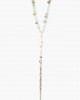 CHAN LUU  COOL OPAL, GEMSTONE AND DAGGER PENDANT