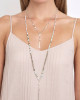 CHAN LUU  COOL OPAL, GEMSTONE AND DAGGER PENDANT