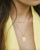 ISLAND PALM NECKLACE - GOLD PLATED