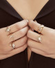 STARLIGHT DOME RING - MOONSTONE