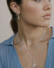 BANANA EARRING SILVER