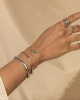 CLASSIC 925 STERLING SILVER BANGLE - BOLD