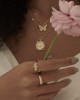 SUMMER SOLSTICE BEE GOLD RING