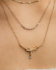 PAVE KNOT NECKLACE