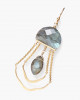 LABRADORITE CHANDALIER EARRINGS