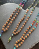 BALI MALA NECKLACE SEAWEED GREEN