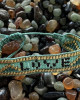 TAJ LOVE BRACELET - TURQUOISE AND BLACK