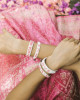 PRETTY IN PINK SKINNY BRACELET