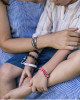 KIDS' SEE BEAD LOVE  BRACELET - RED