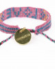 KIDS' SEED BEAD LOVE BRACELET - PINK