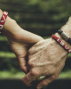 THE SKINNY LOVE BRACELET - RED